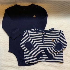 Gap Long Sleeve Onesie 2 Piece Bundle